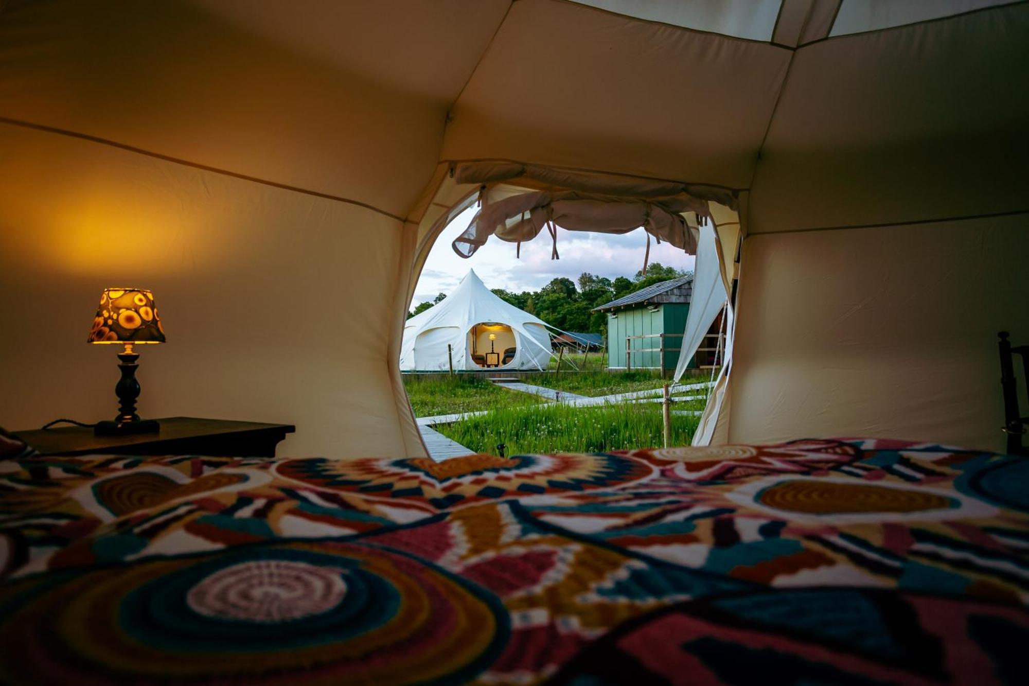 Luxury Glamping Retreat In Battle Villa Kültér fotó