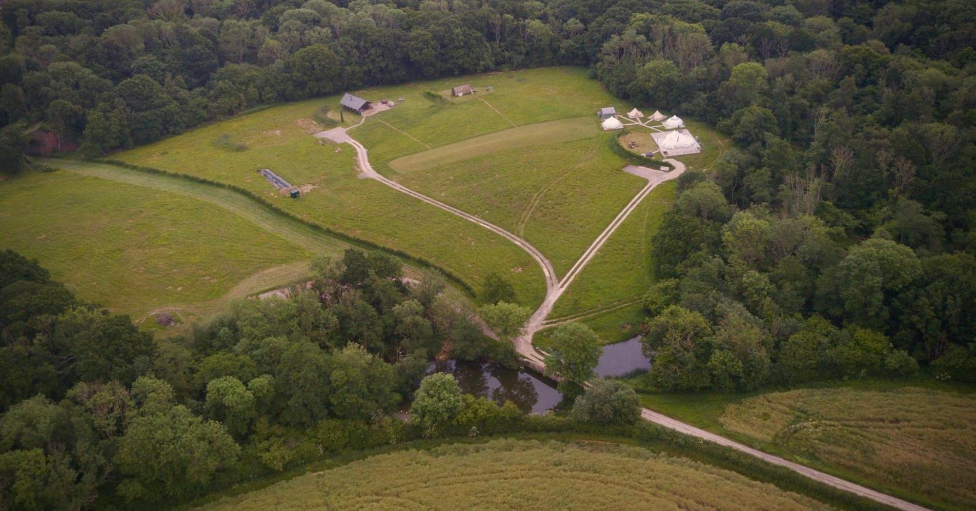Luxury Glamping Retreat In Battle Villa Kültér fotó