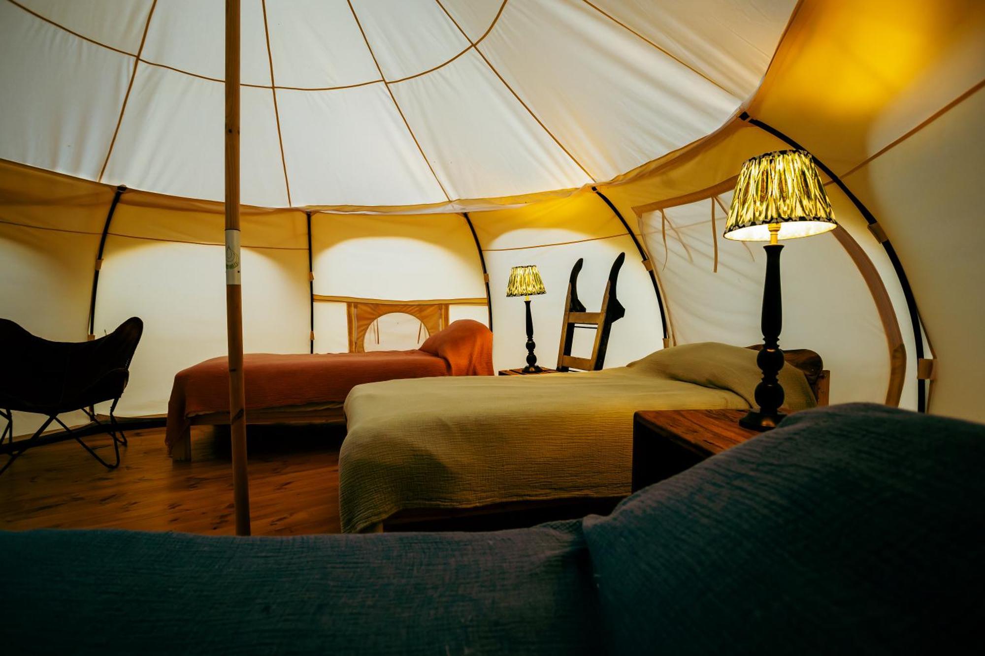 Luxury Glamping Retreat In Battle Villa Kültér fotó