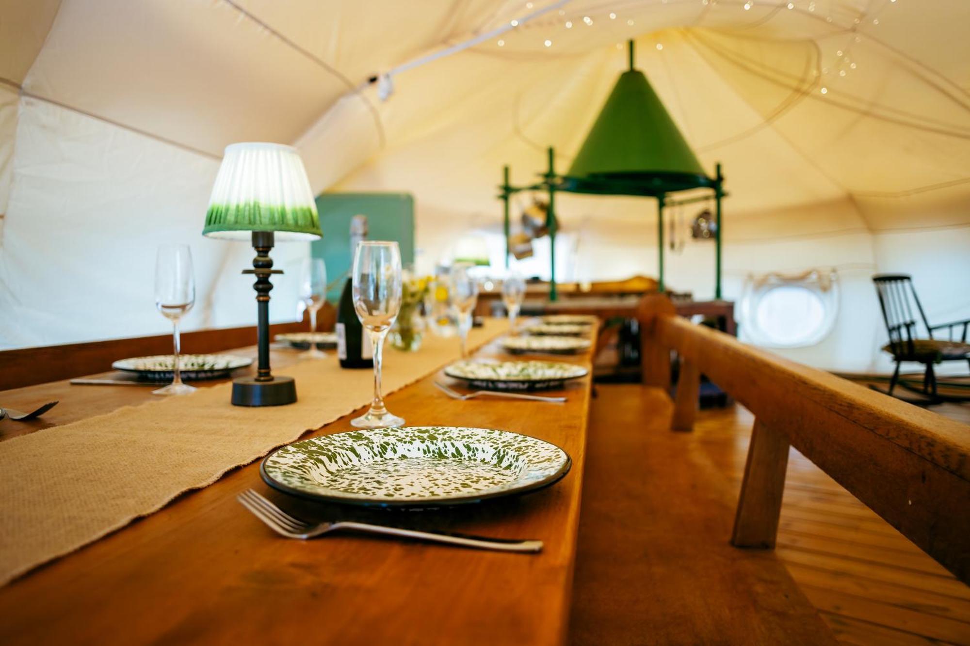 Luxury Glamping Retreat In Battle Villa Kültér fotó