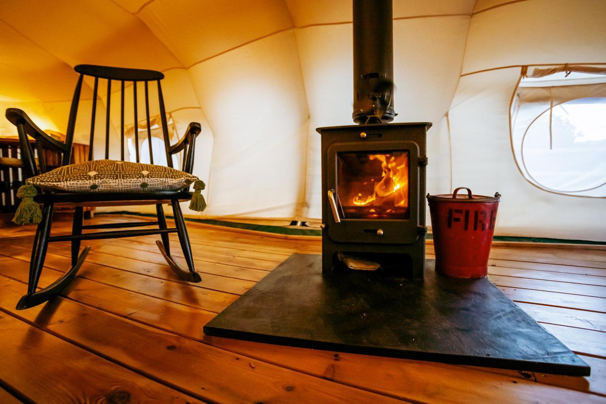 Luxury Glamping Retreat In Battle Villa Kültér fotó