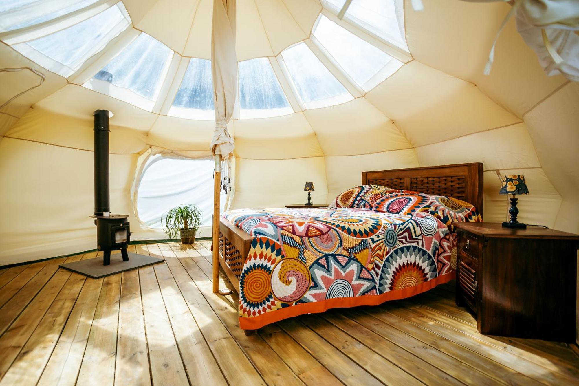 Luxury Glamping Retreat In Battle Villa Kültér fotó