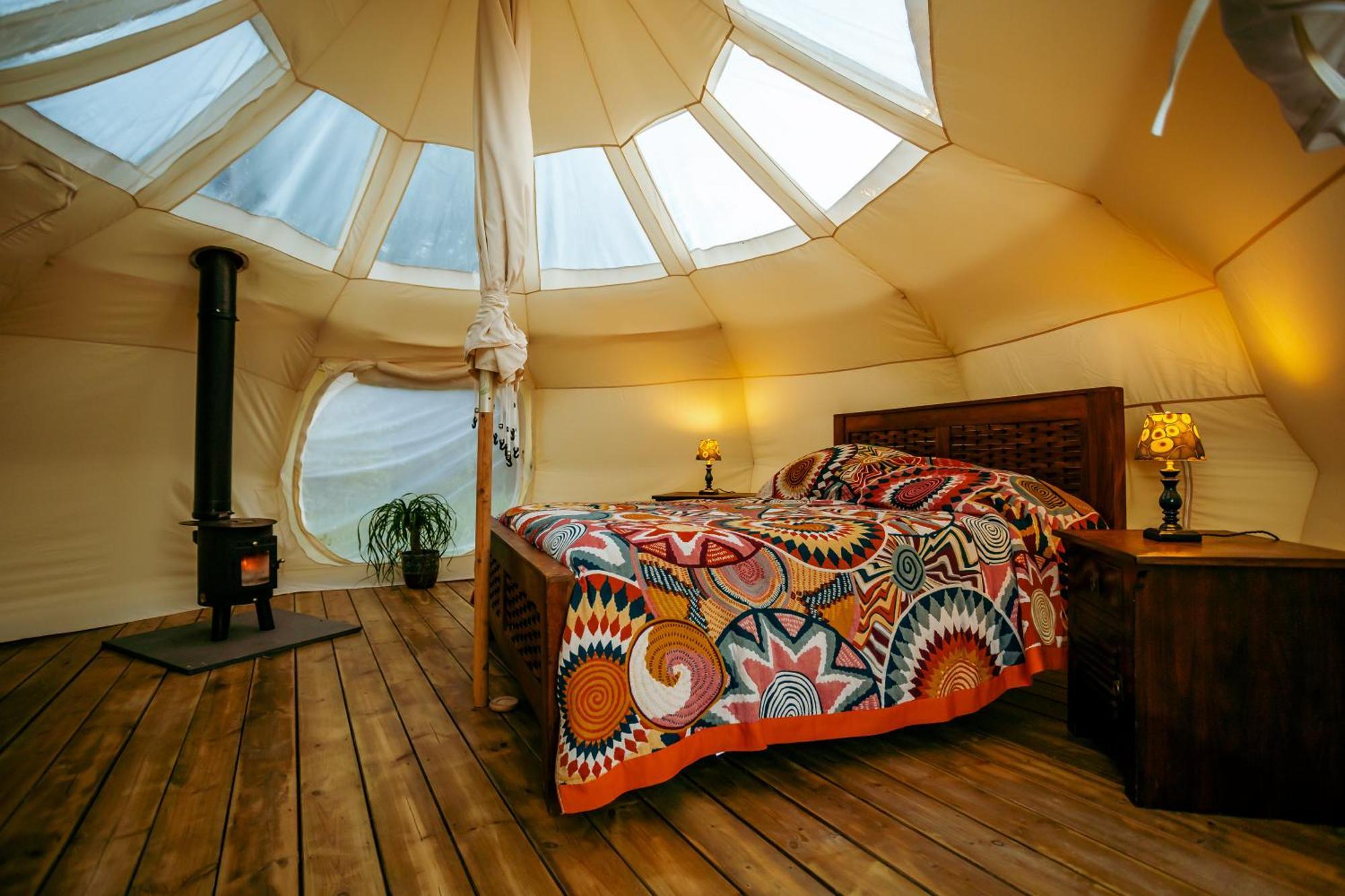 Luxury Glamping Retreat In Battle Villa Kültér fotó