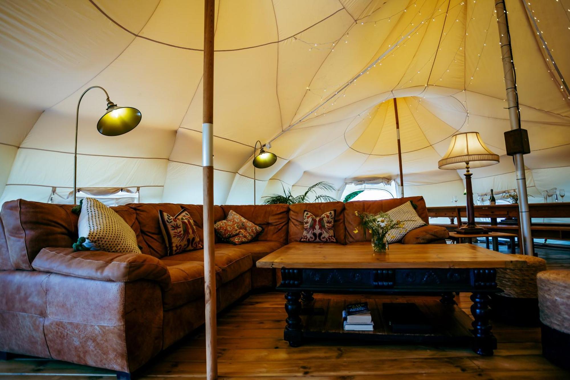 Luxury Glamping Retreat In Battle Villa Kültér fotó