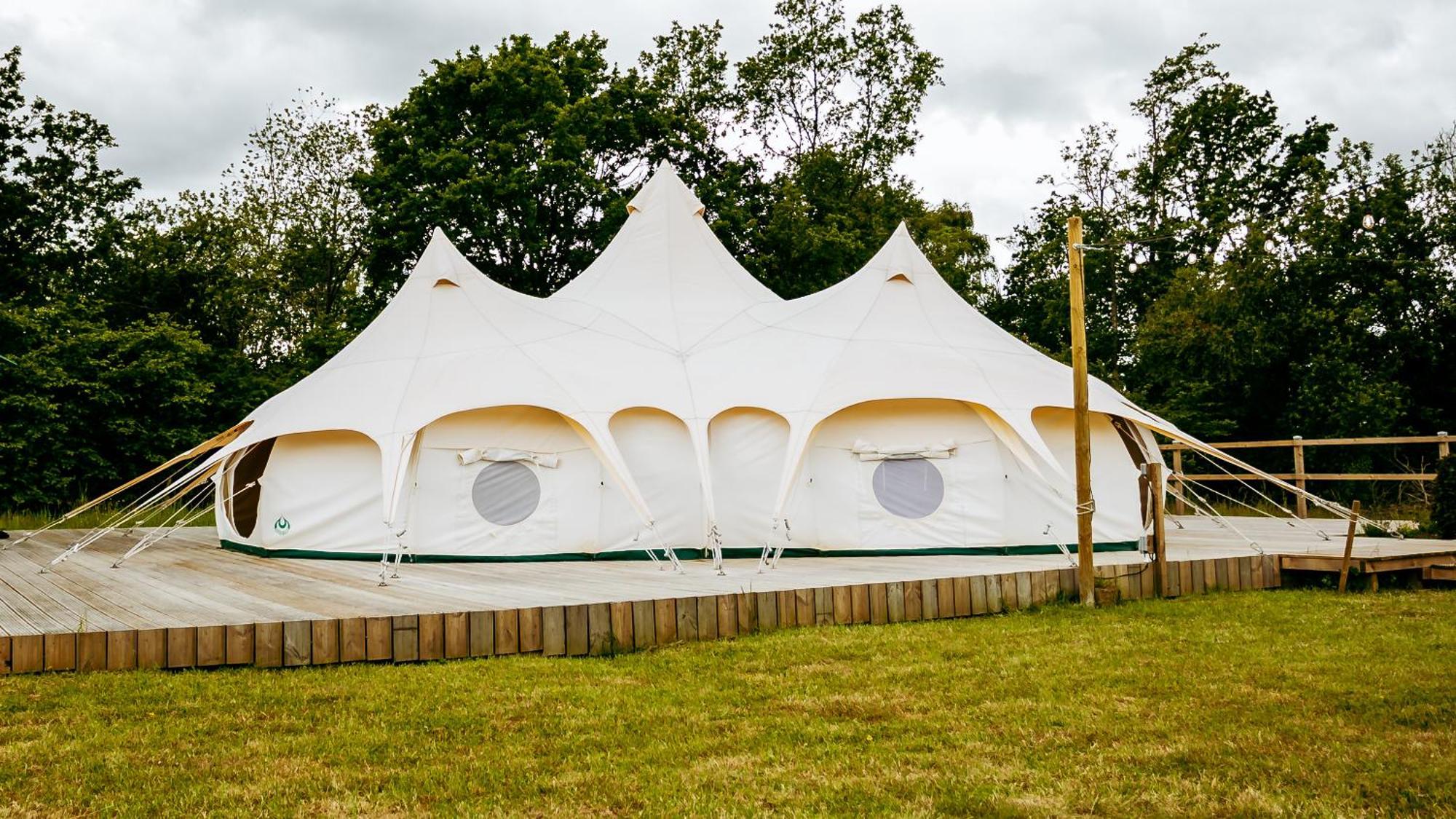 Luxury Glamping Retreat In Battle Villa Kültér fotó