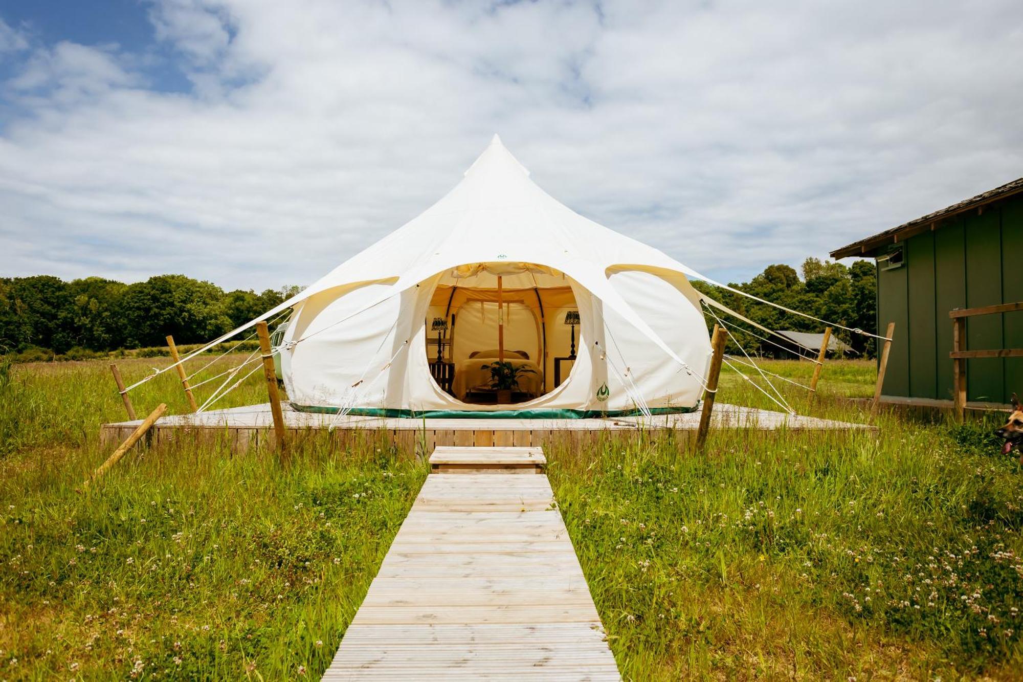 Luxury Glamping Retreat In Battle Villa Kültér fotó