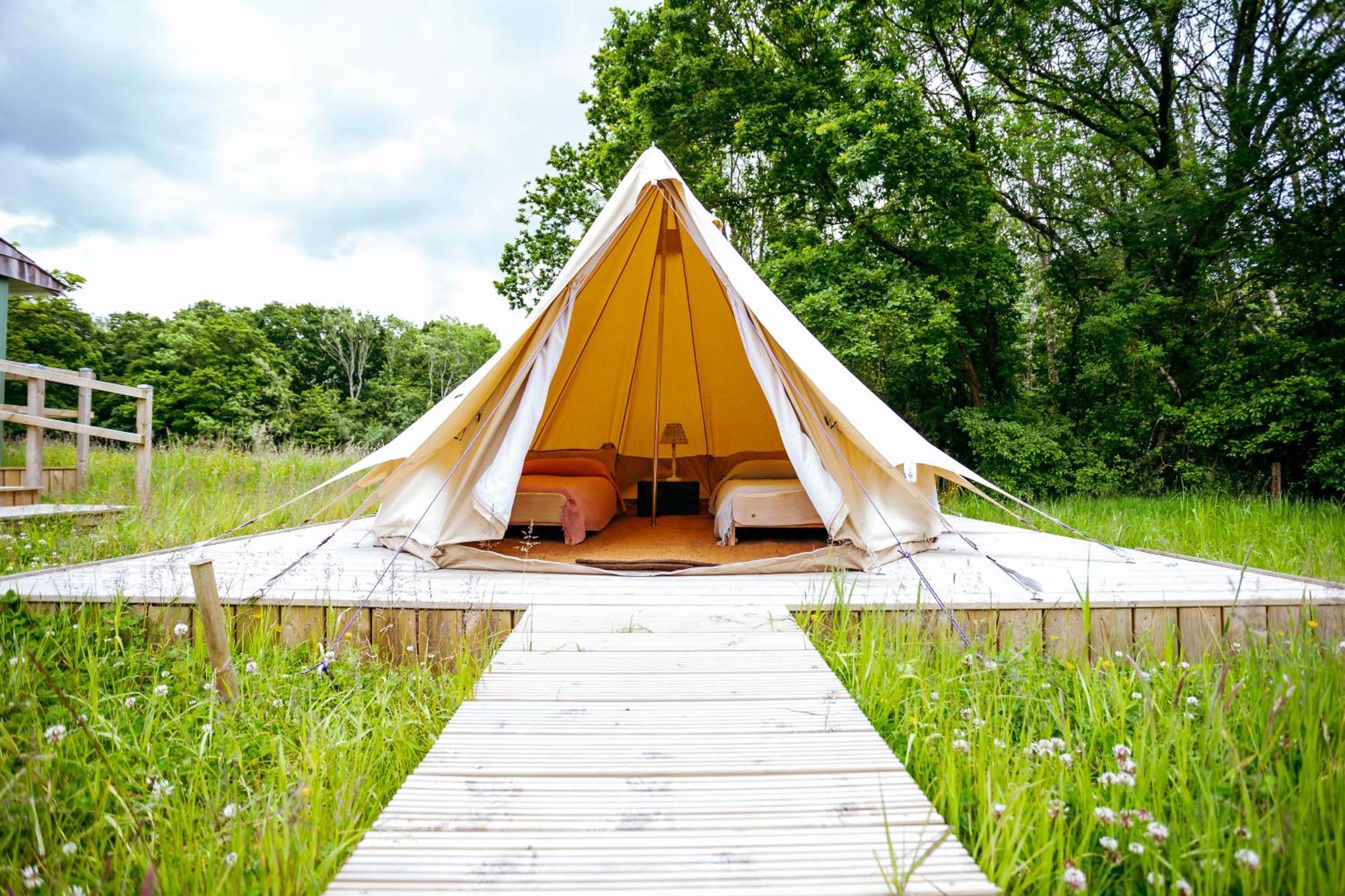 Luxury Glamping Retreat In Battle Villa Kültér fotó