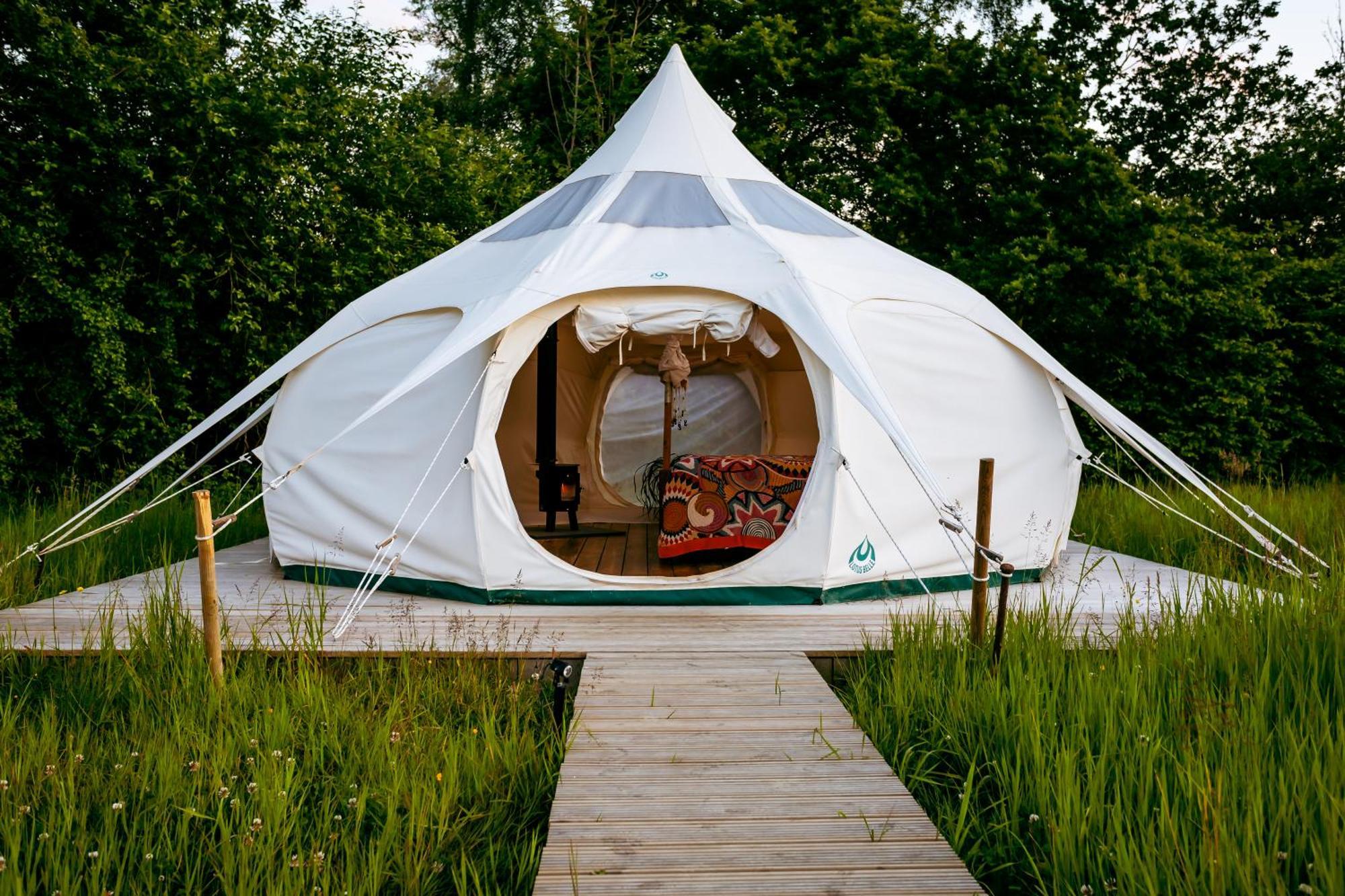 Luxury Glamping Retreat In Battle Villa Kültér fotó