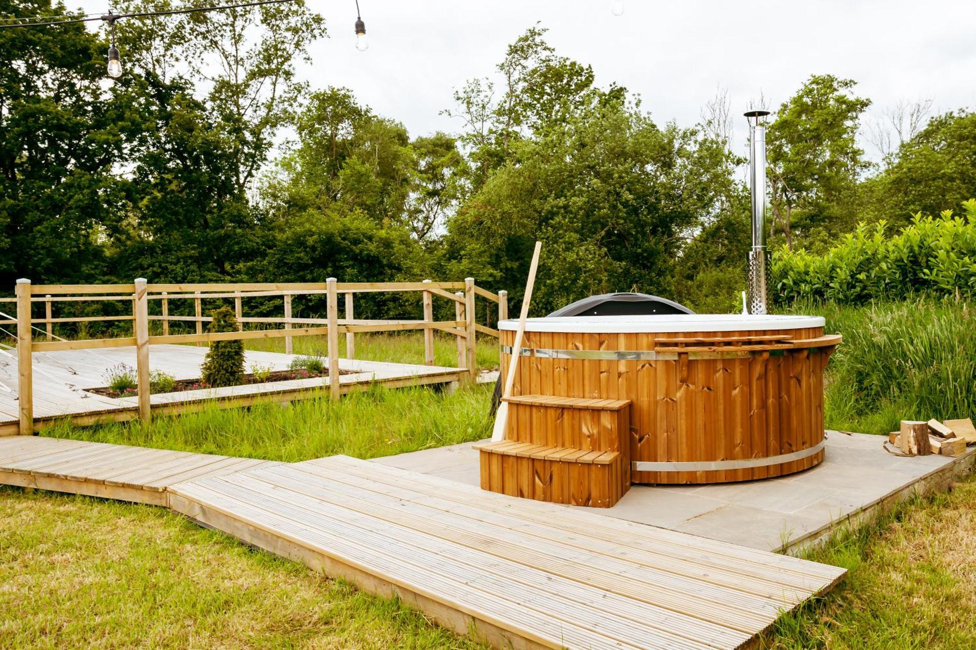 Luxury Glamping Retreat In Battle Villa Kültér fotó